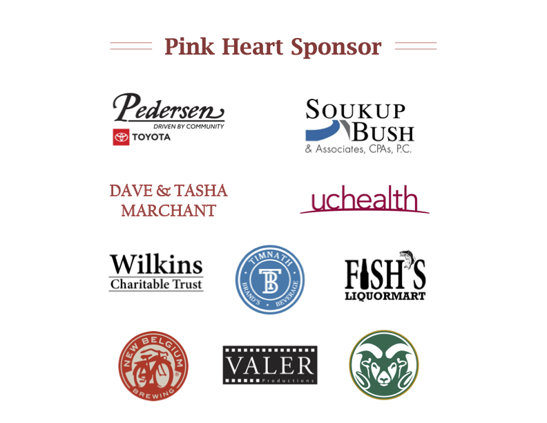 Pink Heart Sponsors